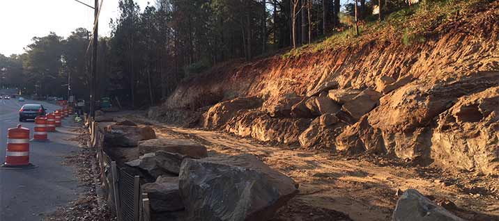 Clairmont Campus multiuse trail construction 2